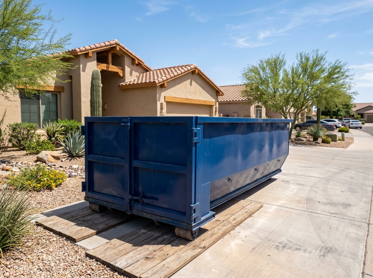 15-Yard Roll-Off Dumpster Rental in Phoenix Arizona